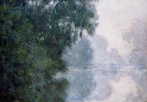 Monet, Claude - Riproduzione Morning on the Seine Effect of Mist Matinee sur la Seine Effet de Brume, (40 x 26.7 cm)