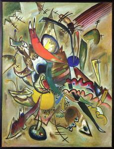 Wassily Kandinsky - Stampa artistica Picture with Points 1919, (30 x 40 cm)