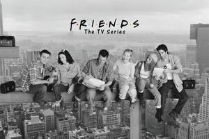 Stampa d'arte Friends - Pranzo in cima a un grattacielo, (40 x 26.7 cm)