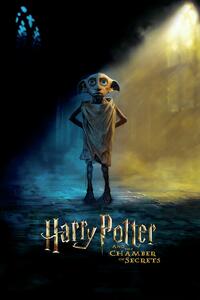 Stampa d'arte Harry Potter - Dobby, (26.7 x 40 cm)