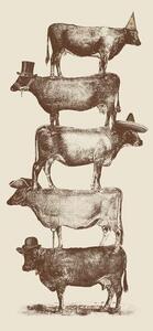 Bodart, Florent - Stampa artistica Cow Cow Nuts, (26.7 x 40 cm)