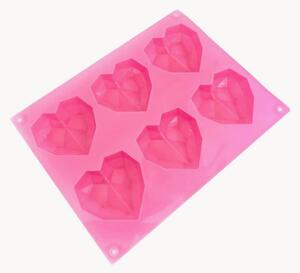 Stampo da forno in silicone Diamond Hearts