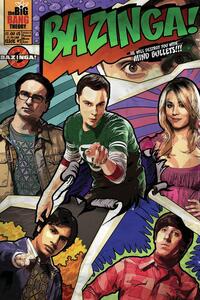 Stampa d'arte The Big Bang Theory - Bazinga, (26.7 x 40 cm)