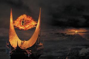 Stampa d'arte Il Signore degli Anelli - Eye of Sauron