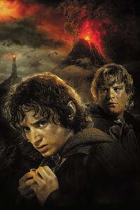 Stampa d'arte Il Signore degli Anelli - Sam and Frodo, (26.7 x 40 cm)