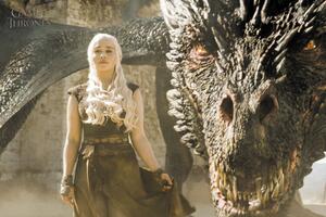 Stampa d'arte Game of Thrones - Mother of Dragons