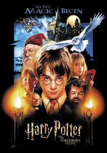 Stampa d'arte Harry Potter - Let the magic begin, (26.7 x 40 cm)