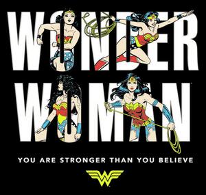 Stampa d'arte Wonder Woman - You are strong, (40 x 26.7 cm)