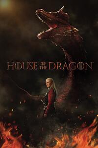 Stampa d'arte House of the Dragon - Daemon Targaryen, (26.7 x 40 cm)