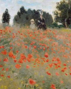Monet, Claude - Riproduzione Poppies, (30 x 40 cm)