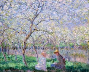 Riproduzione Springtime 1886, Monet, Claude