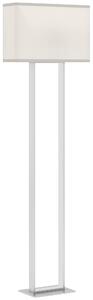 HOMCOM Lampada da Terra da 150 cm con 3 Modalità, Luminosità Regolabile e Interruttore a Pedale, Bianco | Aosom Italy