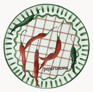 Piatto rotondo per pizza Cinzia Peperoncino