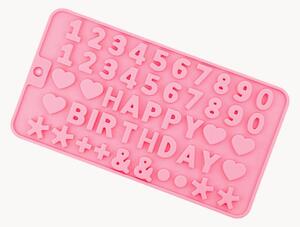 Stampo in silicone Happy Birthday