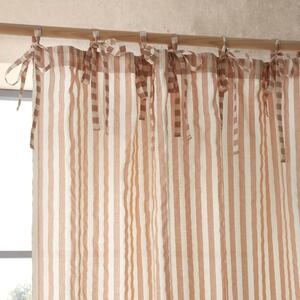 Tenda sottile color terracotta 140x183 cm Zanzibar Stripe – Pineapple Elephant