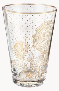 Set di 6 bicchieri da long drink Golden Flower