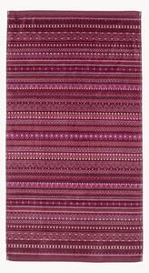Asciugamano in velluto e spugna Geometric Print