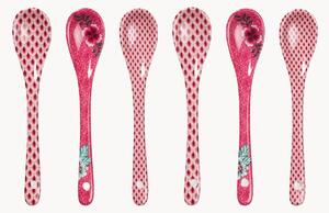 Set di 6 cucchiaini Oriental Flower