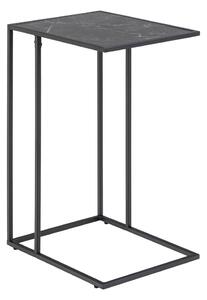 Tavolino con piano effetto marmo 43x35 cm Infinity – Actona