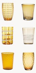 Set di 6 bicchieri fatti a mano Melting Pot