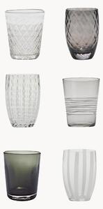 Set di 6 bicchieri fatti a mano Melting Pot