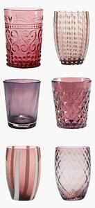 Set di 6 bicchieri fatti a mano Melting Pot