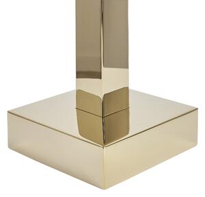 Miscelatore vasca da bagno cromato dorato freestanding 118 cm accessori bagno moderni Beliani