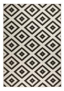 Tappeto da esterno nero e crema , 120 x 170 cm Malta - NORTHRUGS