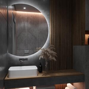 Specchio rotondo con luce LED E6