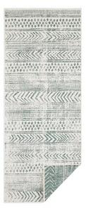 Tappeto per esterni verde e crema , 80 x 350 cm Biri - NORTHRUGS