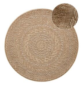 Tappeto da esterno beige, Ø 160 cm Almendro - NORTHRUGS