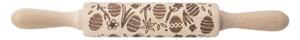 Mattarello con rilievo in legno – Orion