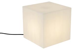 Lampada da esterno moderna bianca quadrata 30 cm IP44 - Nura
