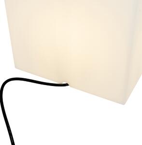 Lampada da esterno moderna bianca quadrata 30 cm IP44 - Nura