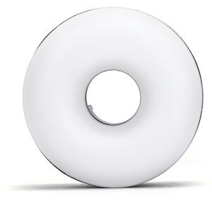 Applique Led da parete Donut 10W rotondo Nero IP65 Bianco freddo 6500K Aigostar