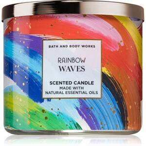 Bath & Body Works Rainbow Waves candela profumata 411 g