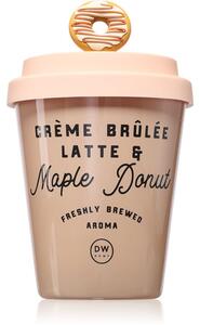 DW Home Cup Of Joe Creme Brulee Latte & Maple Donut candela profumata 318 g