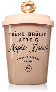 DW Home Cup Of Joe Creme Brulee Latte & Maple Donut candela profumata 907 g