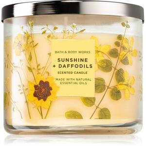 Bath & Body Works Sunshine and Daffodils candela profumata 411 g