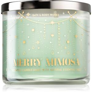 Bath & Body Works Merry Mimosa candela profumata 411 g