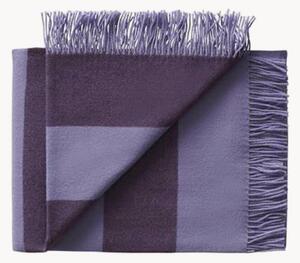 Coperta in lana con frange The Polychrome