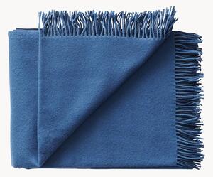 Coperta in lana con frange Secret