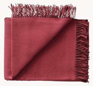 Coperta in lana con frange Secret