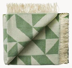 Coperta in lana con frange Twist