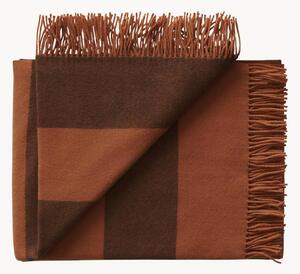 Coperta in lana con frange The Polychrome