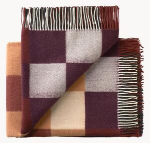 Plaid in lana Plain