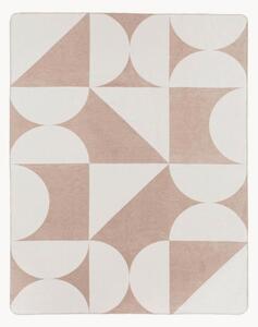 Coperta con motivo geometrico Tul