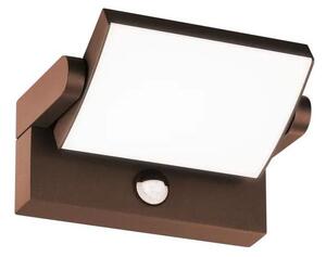 Ideal Lux -LED Applique da esterno con sensore SWIPE LED/21W/230V CRI 90 IP54 marrone