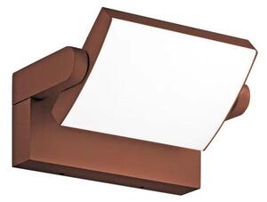 Ideal Lux -Applique a LED da esterno SWIPE LED/20,5W/230V CRI 90 IP54 marrone