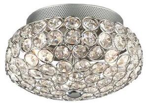 Ideal Lux - Plafoniera LED di cristallo KING 3xG9/3W/230V diametro 25,5 cm cromo